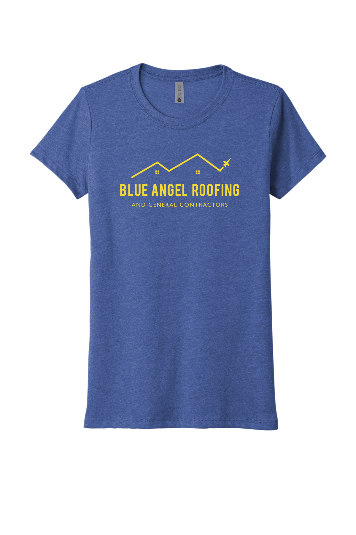 Blue Angel Roofing // Triblend Ladies Short Sleeve 6710