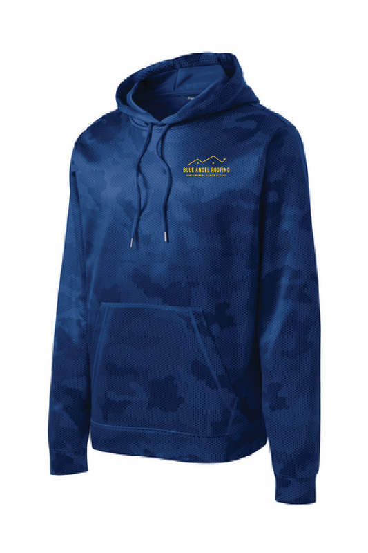 Blue Angel Roofing // CamoHex Hoodie 240