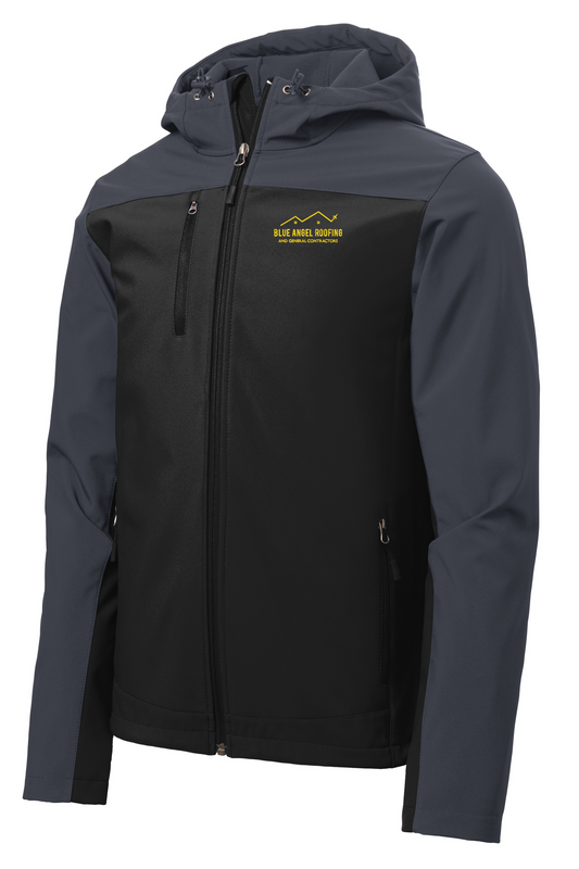 Blue Angel Roofing // Hooded Core Soft Shell Jacket 335