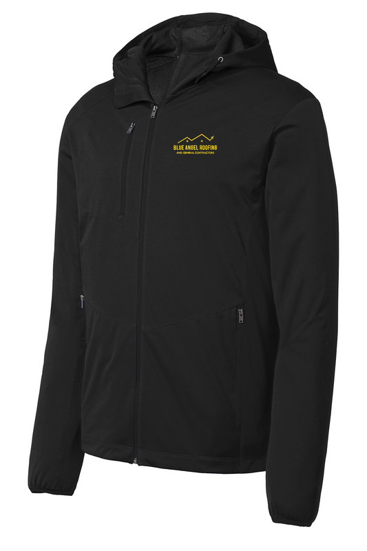 Blue Angel Roofing // Active Hooded Soft Shell Jacket 719