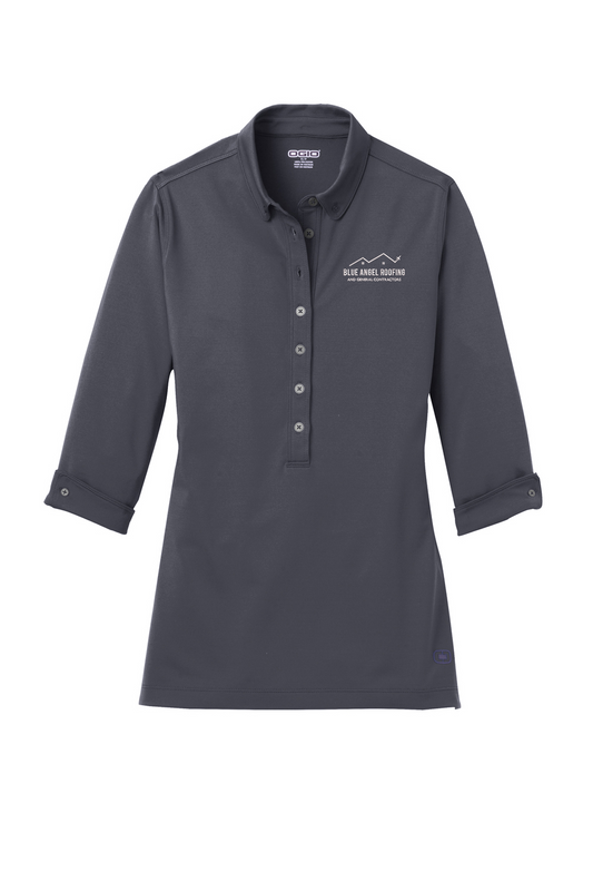 Blue Angel Roofing // Ogio Gauge LS Ladies Polo LOG122