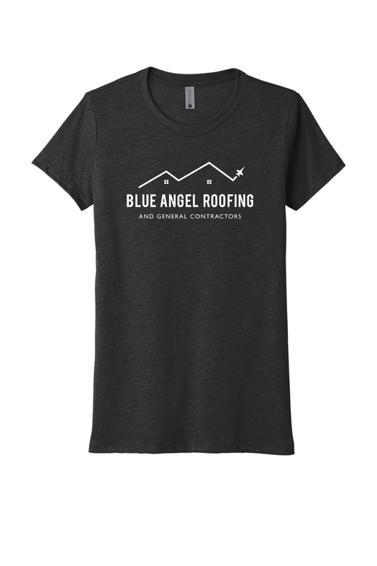 Blue Angel Roofing // Triblend Ladies Short Sleeve 6710